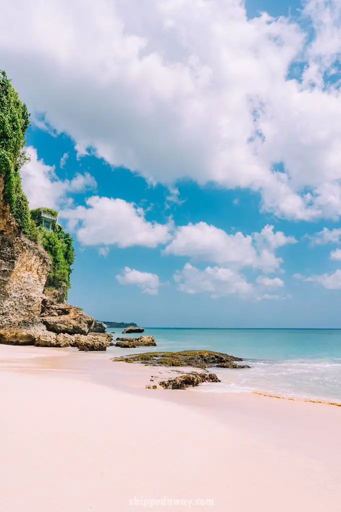 A beautiful beach in Bali