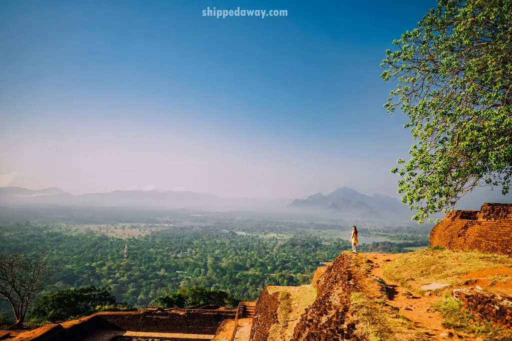 View from Sigiriya, Sri Lanka