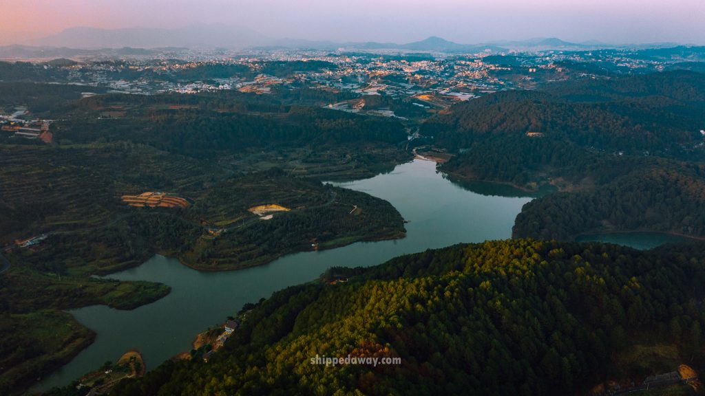 Da Lat from air