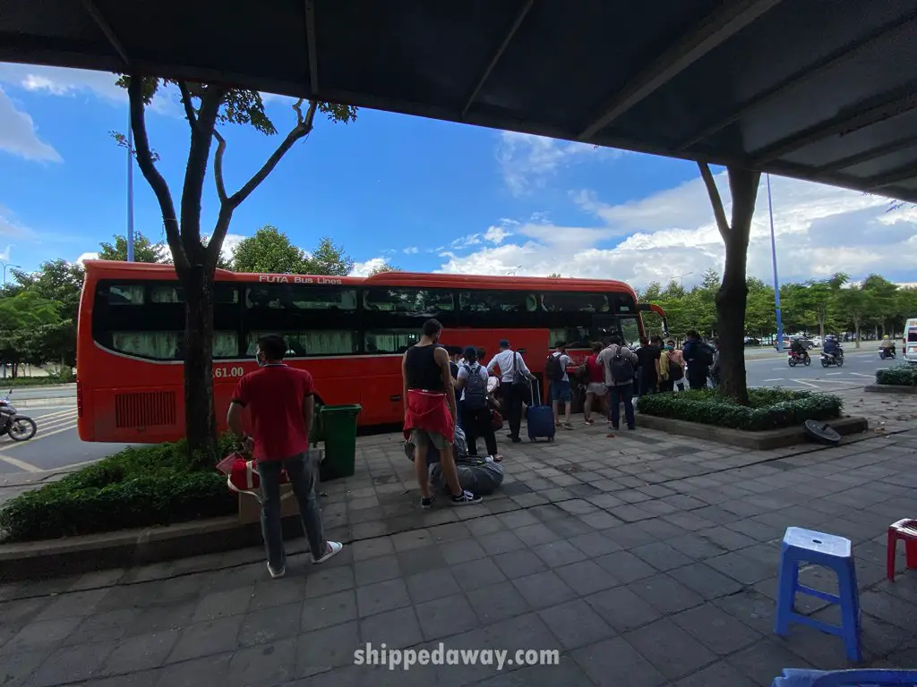 Futa Bus sleeping bus from HCMC to Mui Ne