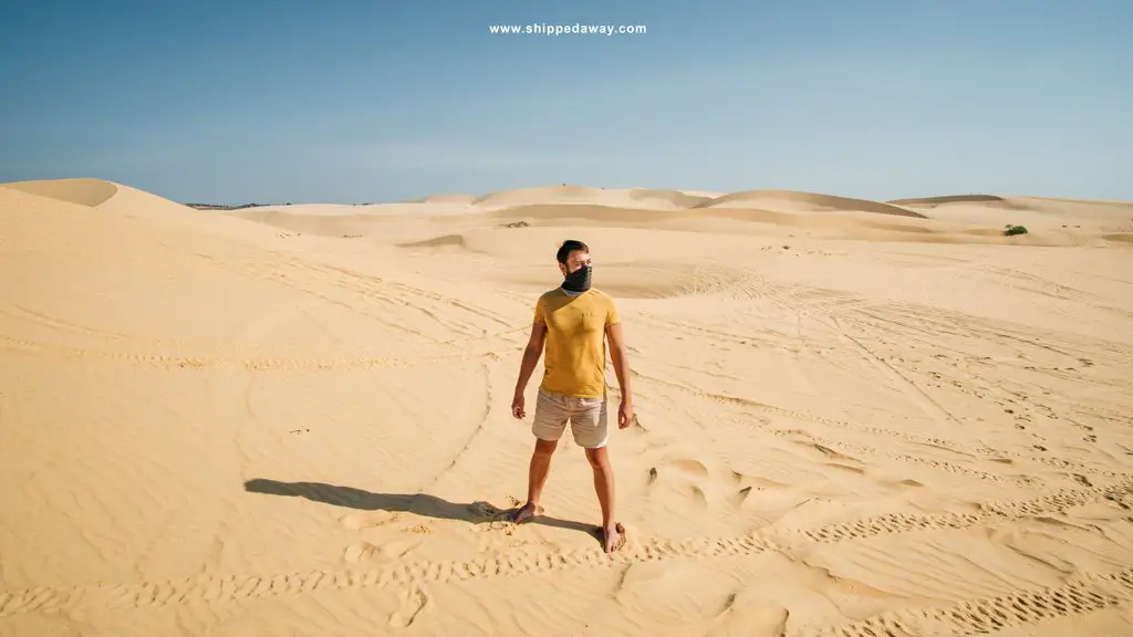 Desert vibes at White Sand Dunes in Mui Ne