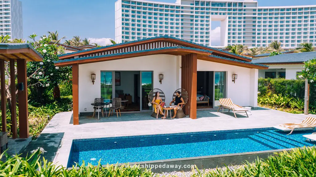 Beachfront villa at Radisson Blu Resort Cam Ranh
