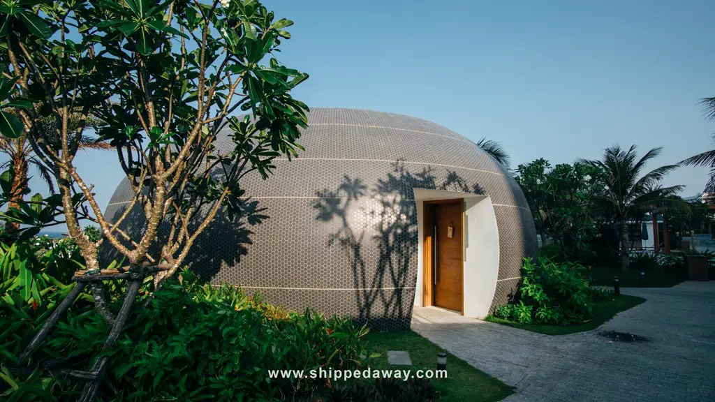 Unique spa architecture at Radisson Blu Resort Cam Ranh