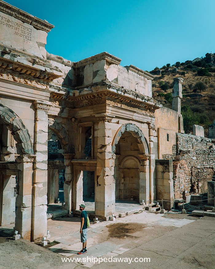 Beautiful architecture of Ephesus