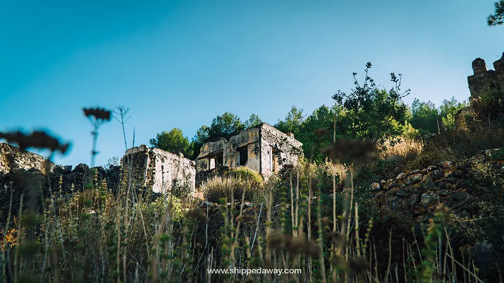 Houses of abandoned village Kayakoy