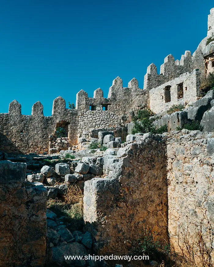 Ruins of Simena Castle, Kekova
