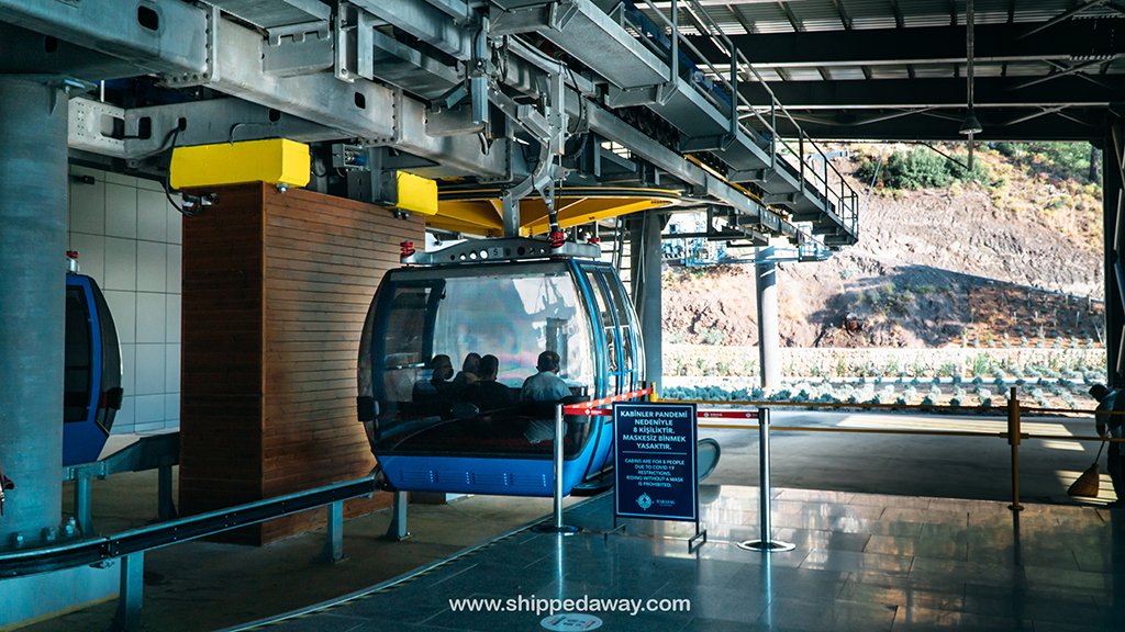 Start of Babadag cable car