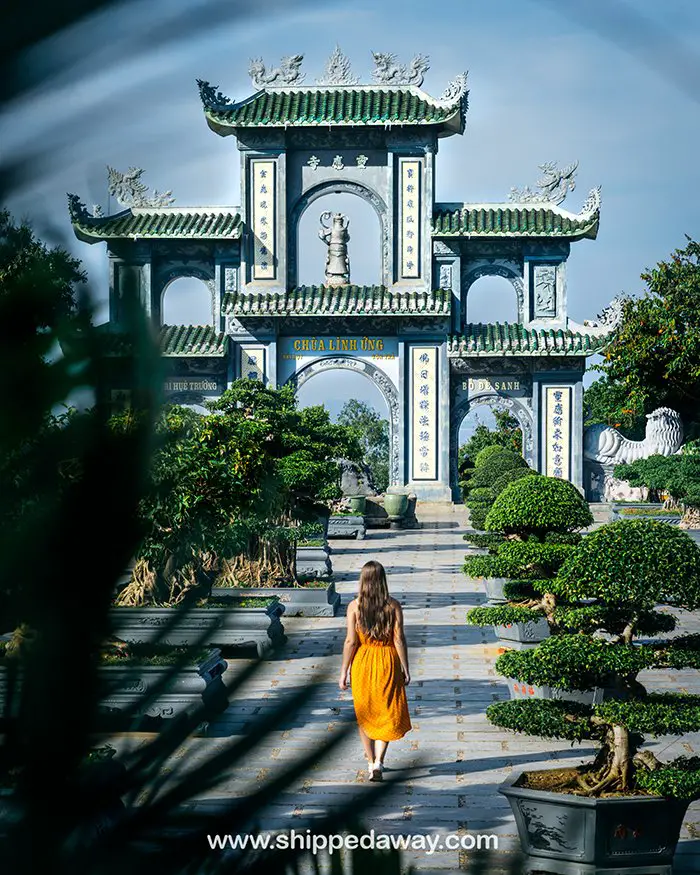 Ling Ung Pagoda in Da Nang, Vietnam
