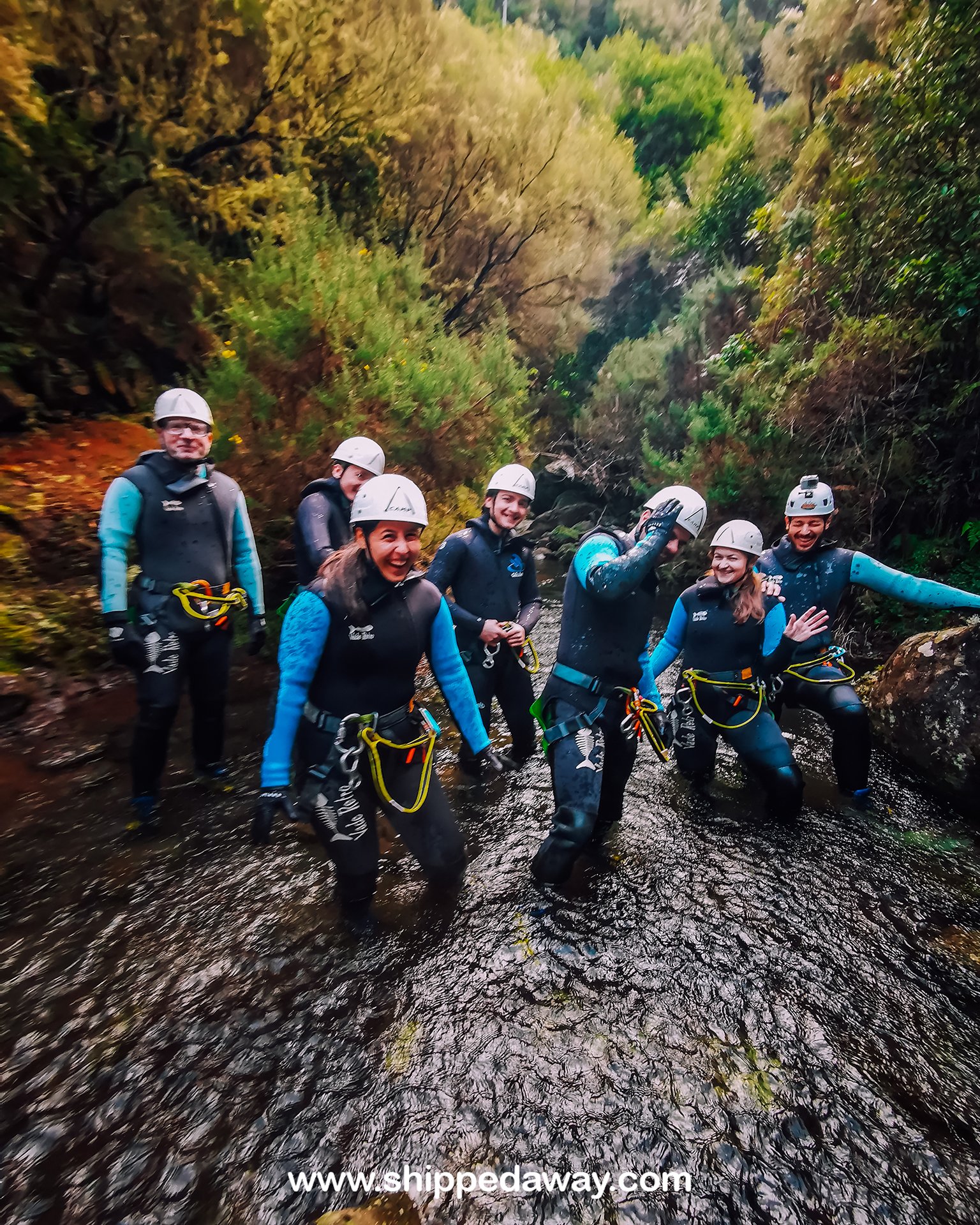 Canyoning in Ribeiro Frio with Epic Madeira