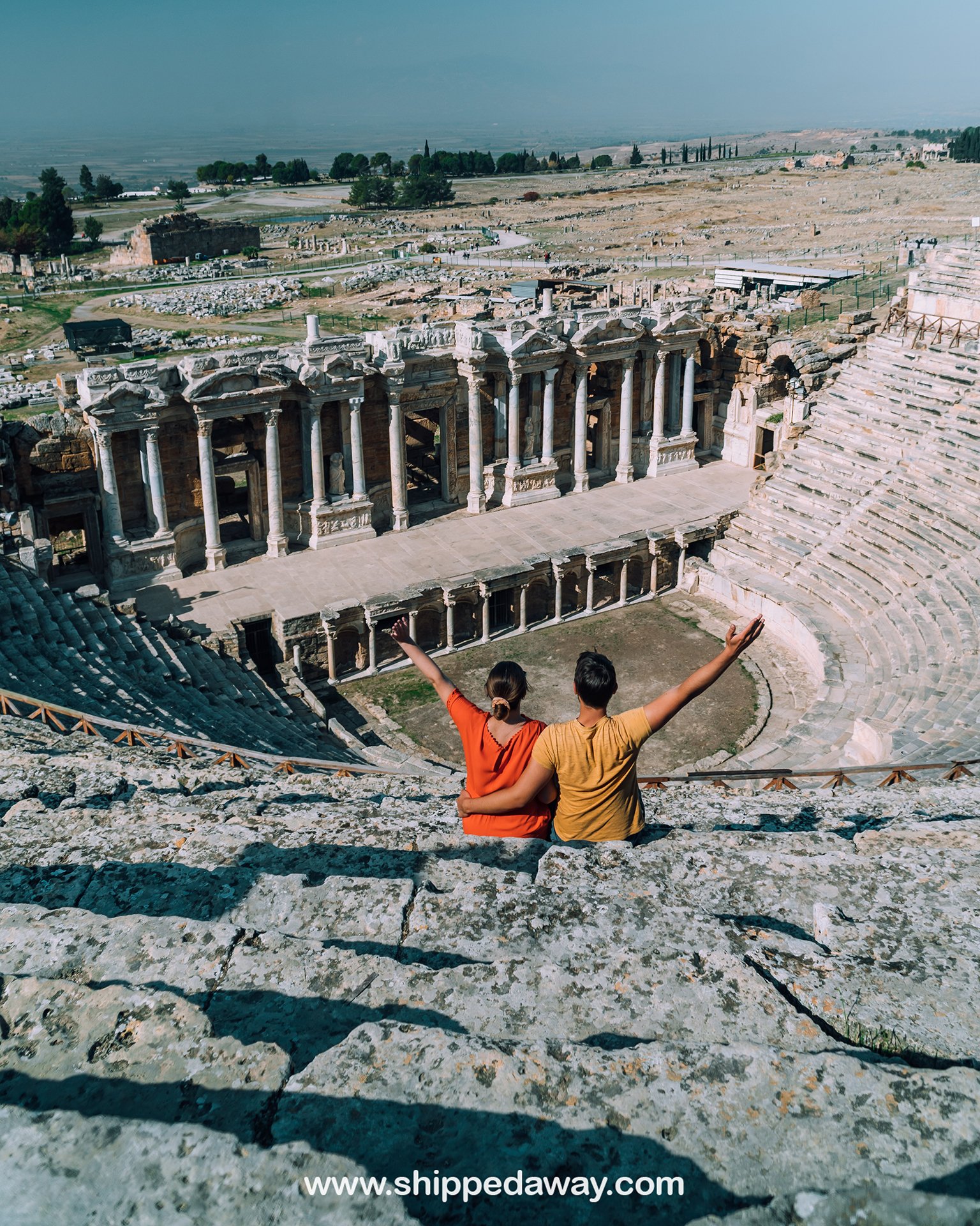 Shipped Away at Hierapolis theatre in Pamukkale