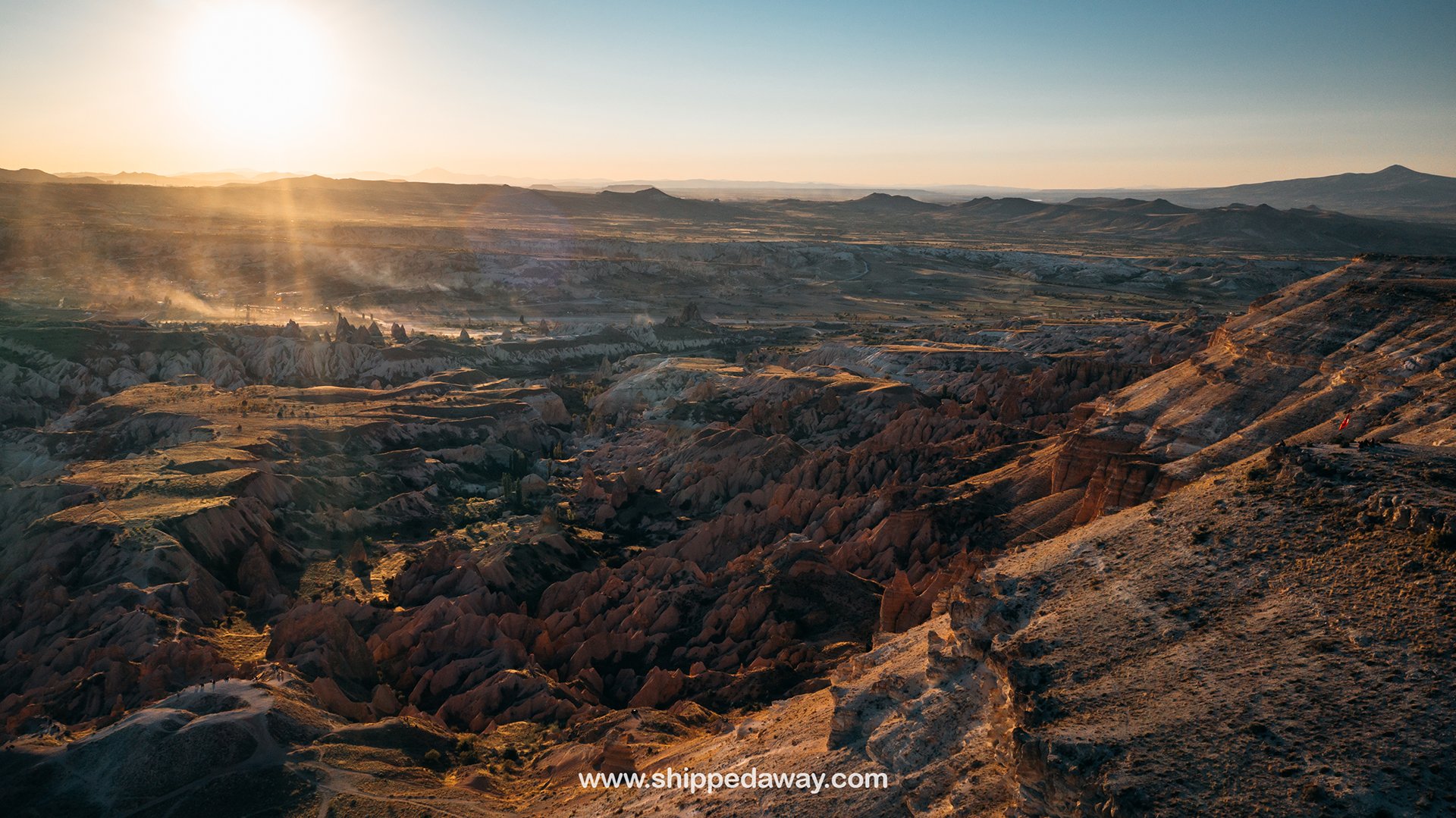 Red Valley viewpoint in Cappadocia