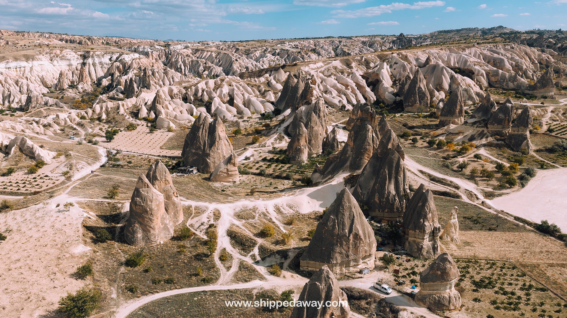 Sword Valley Cappadocia - best sunrise viewpoint in Cappadocia for watching balloons take off