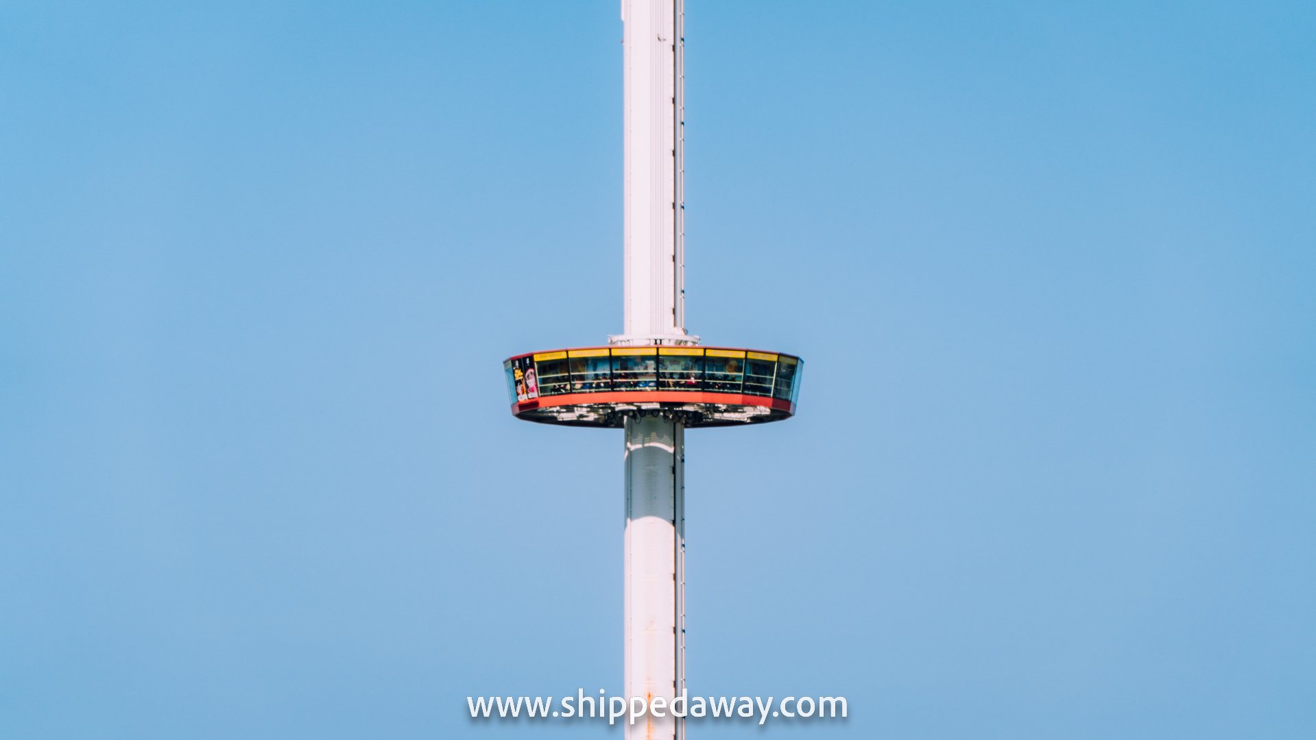 Taming Sari Revolving Tower 360 observatory in Melaka, Malaysia