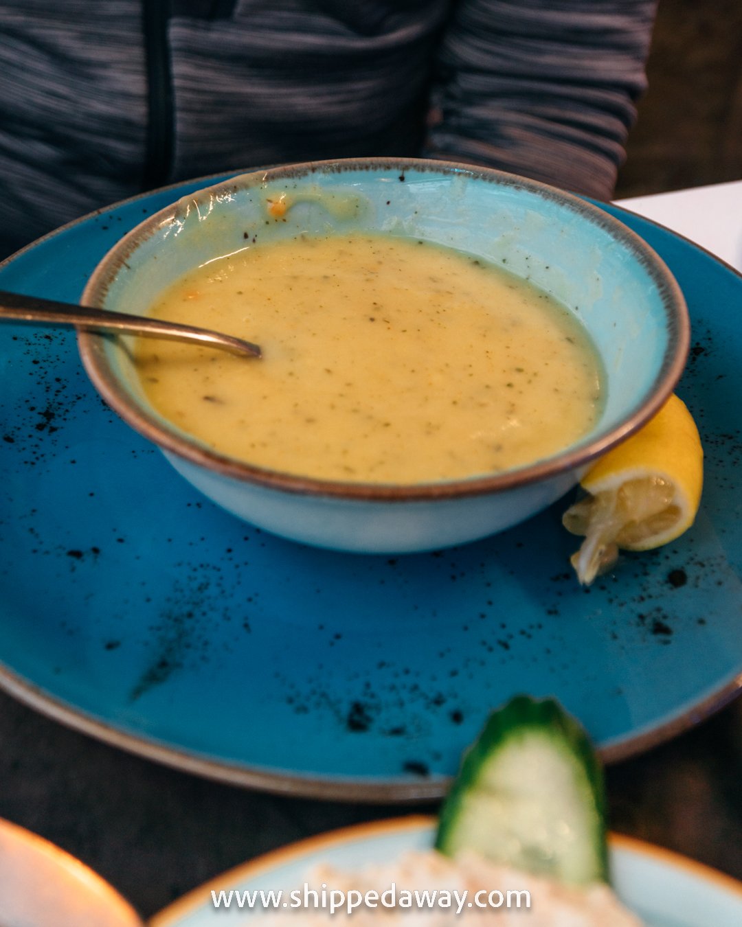 Traditional Lentil Soup in Istanbul, Turkey