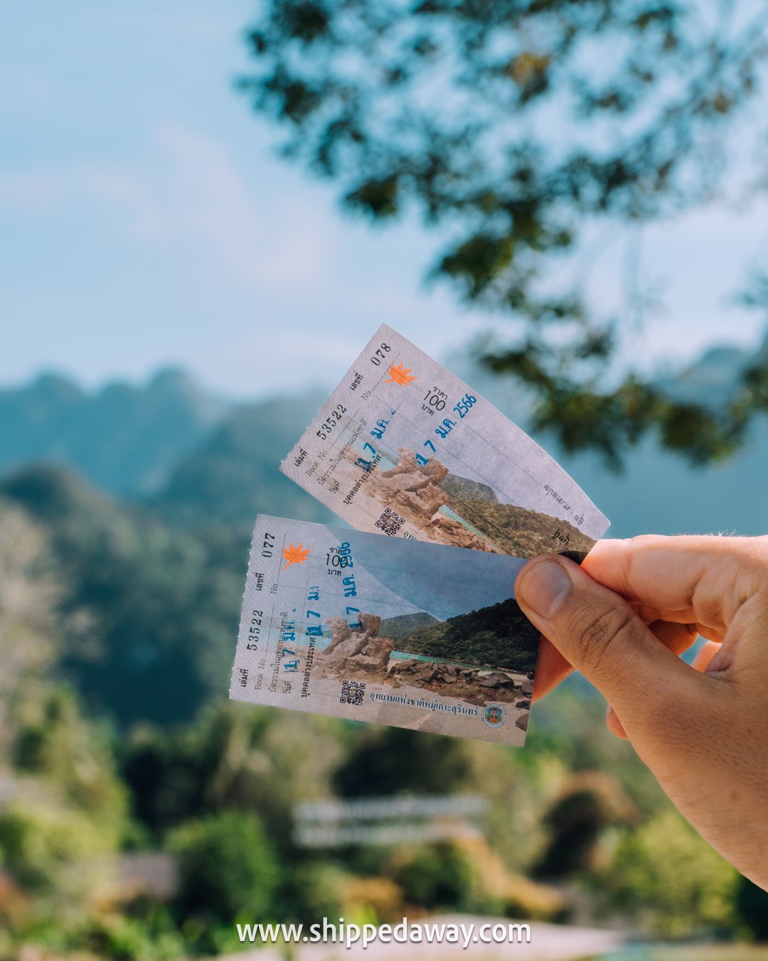 Khlong Phanom National Park tickets