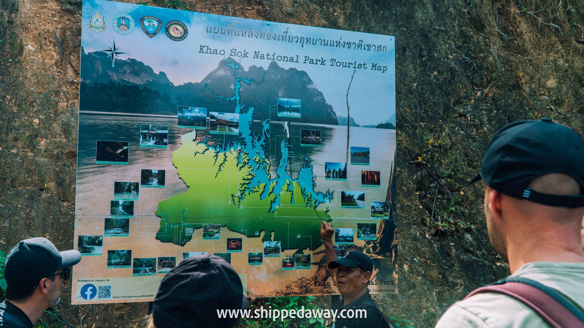 Khao Sok National Park Tours Map