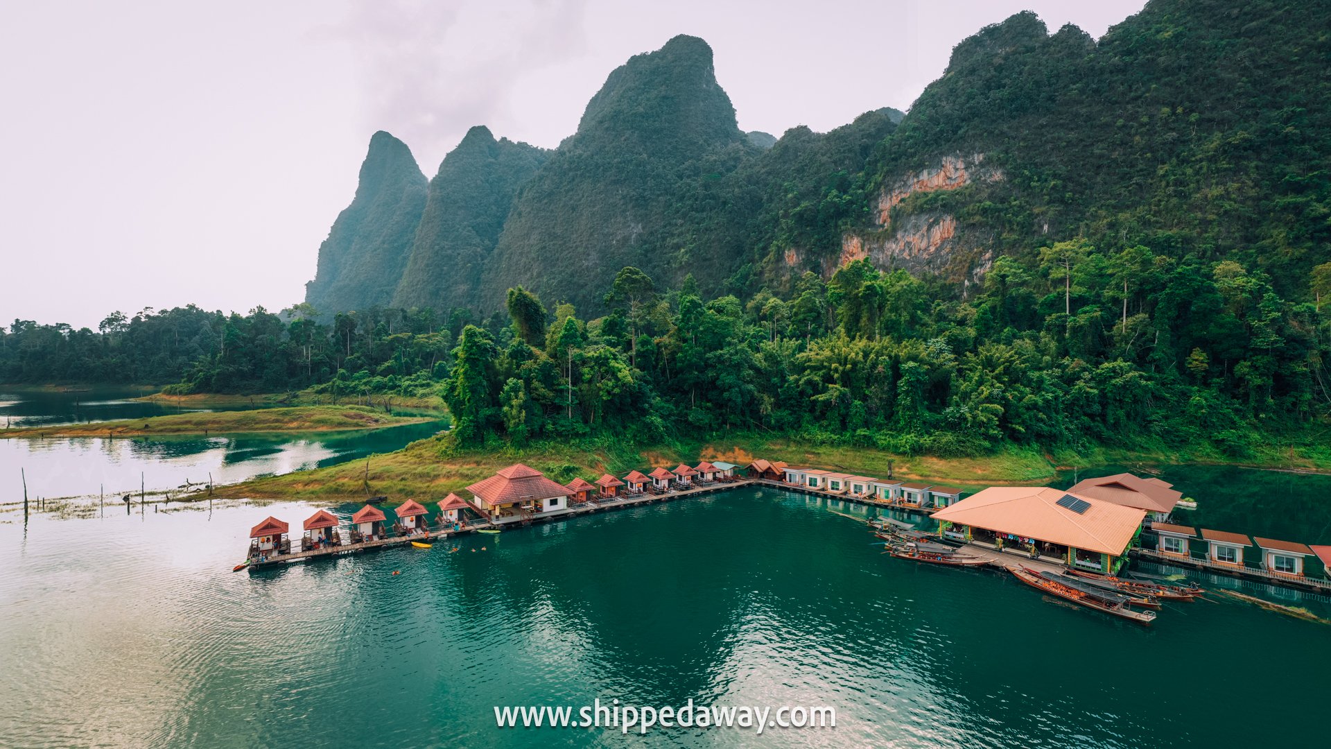 Floating bungalows, Cheow Lan Lake, Khao Sok National Park, top things to do in krabi, krabi travel guide