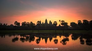 Sunrise at Angkor Wat, Siem Reap, Cambodia