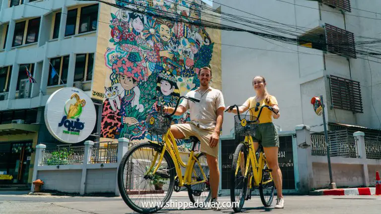Cycling tour around Bangkok, Thailand