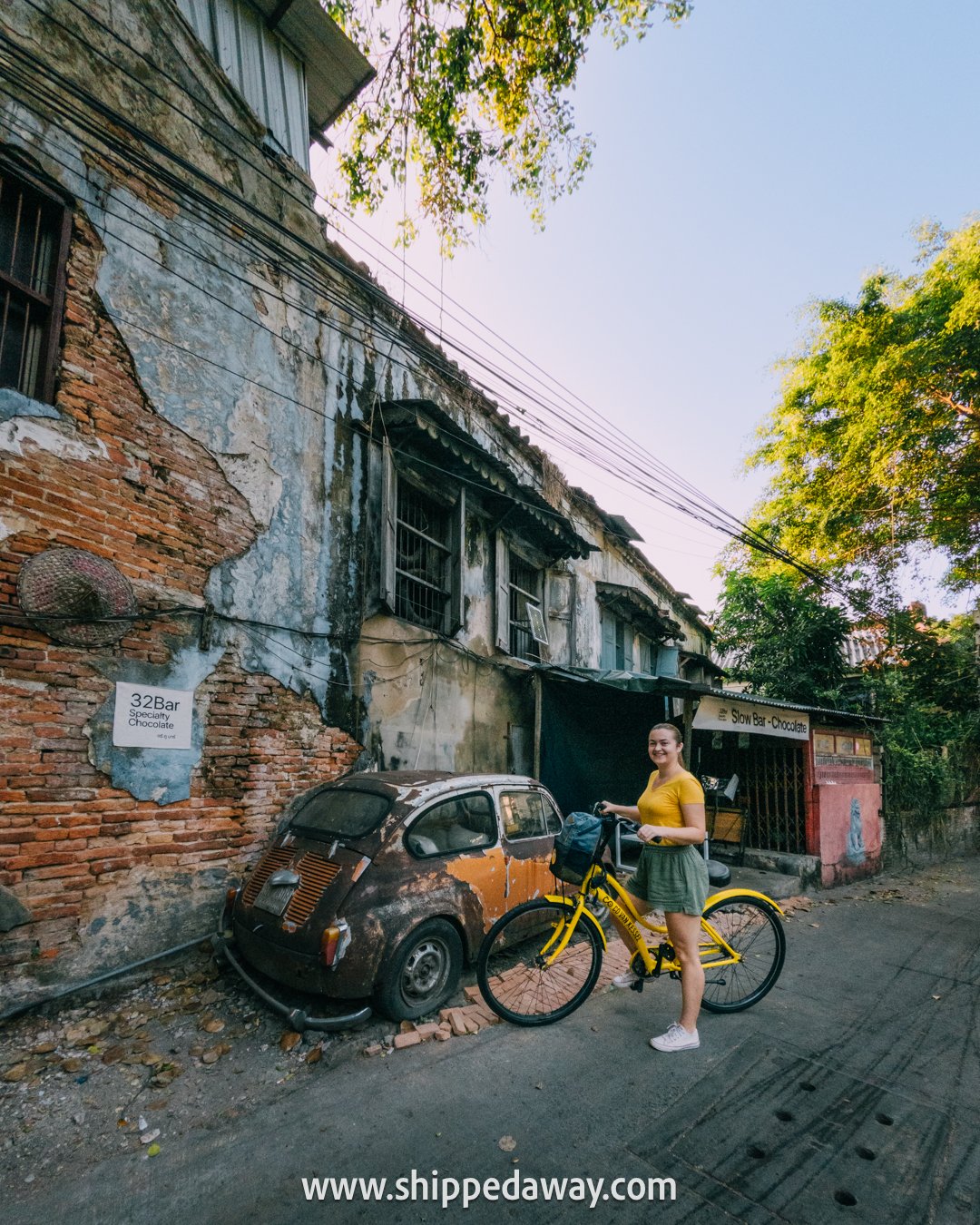 Best cycling tour in Bangkok, Thailand - Co Van Kessel, Street art Chinatown Bangkok Thailand, talat noi chinatown bangkok, chinatown bangkok guide
