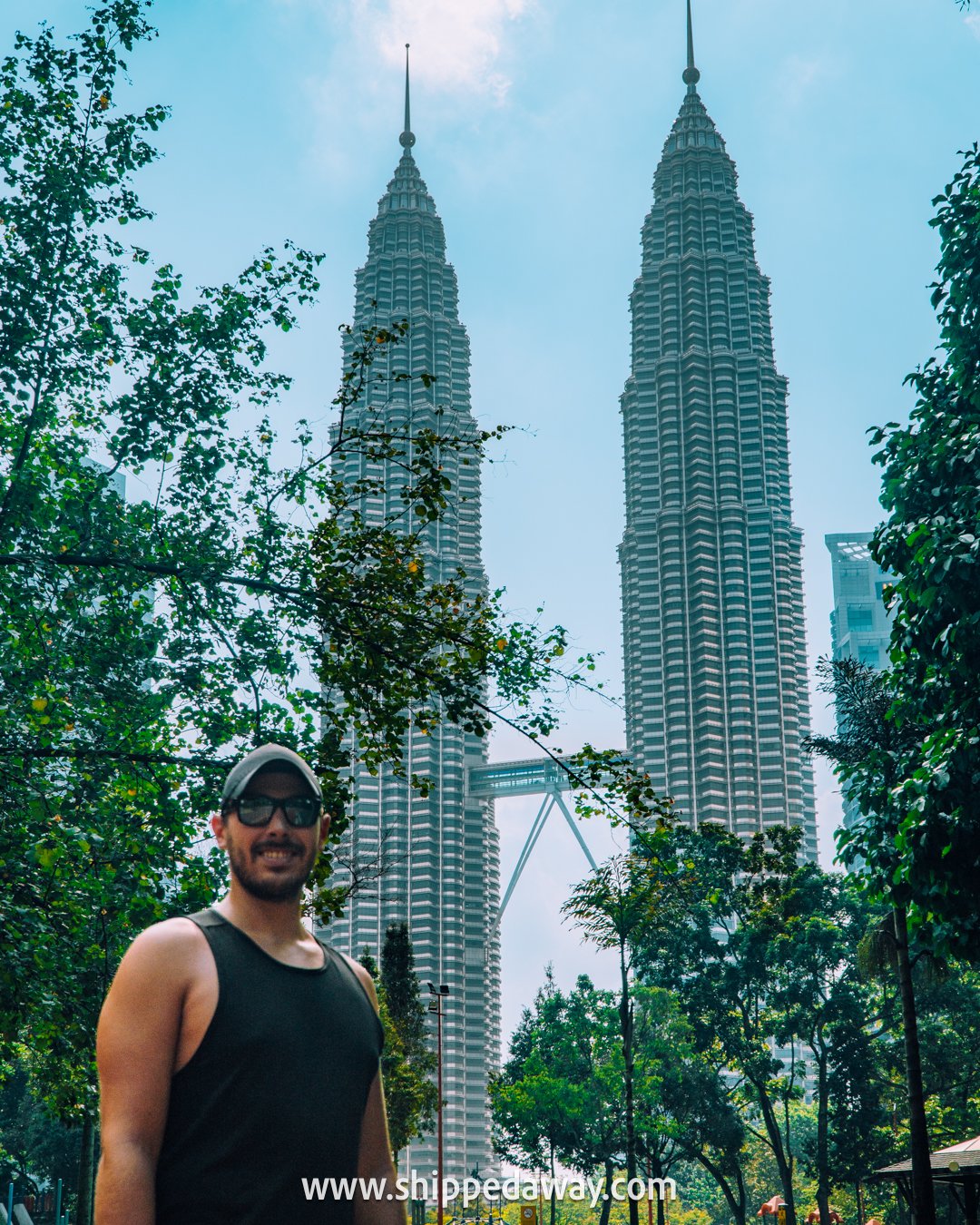 KLCC Park Kuala Lumpur Malaysia - best views of Petronas Twin Towers