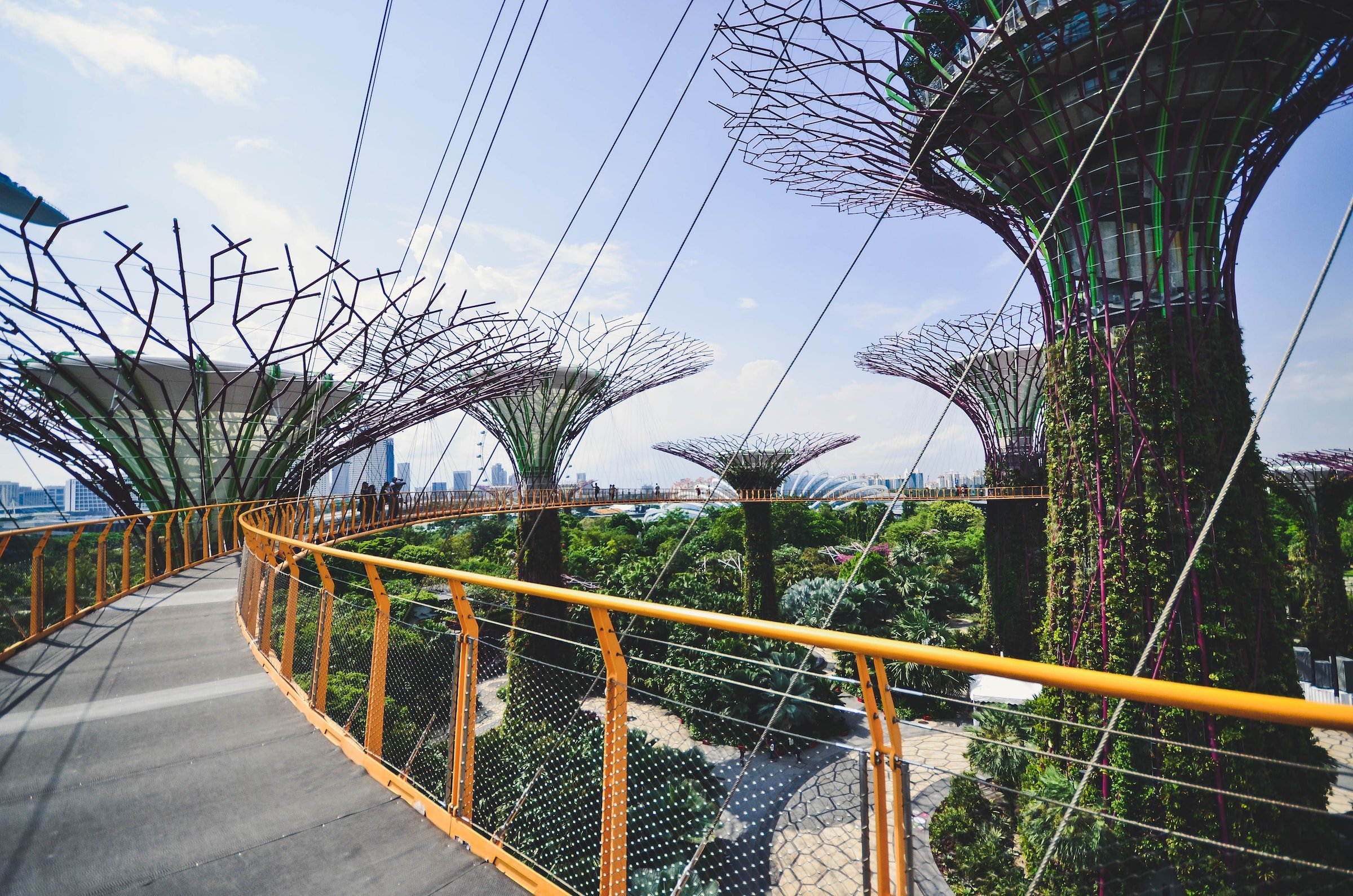 OCBC Skyway at Gardens by the Bay in Singapore