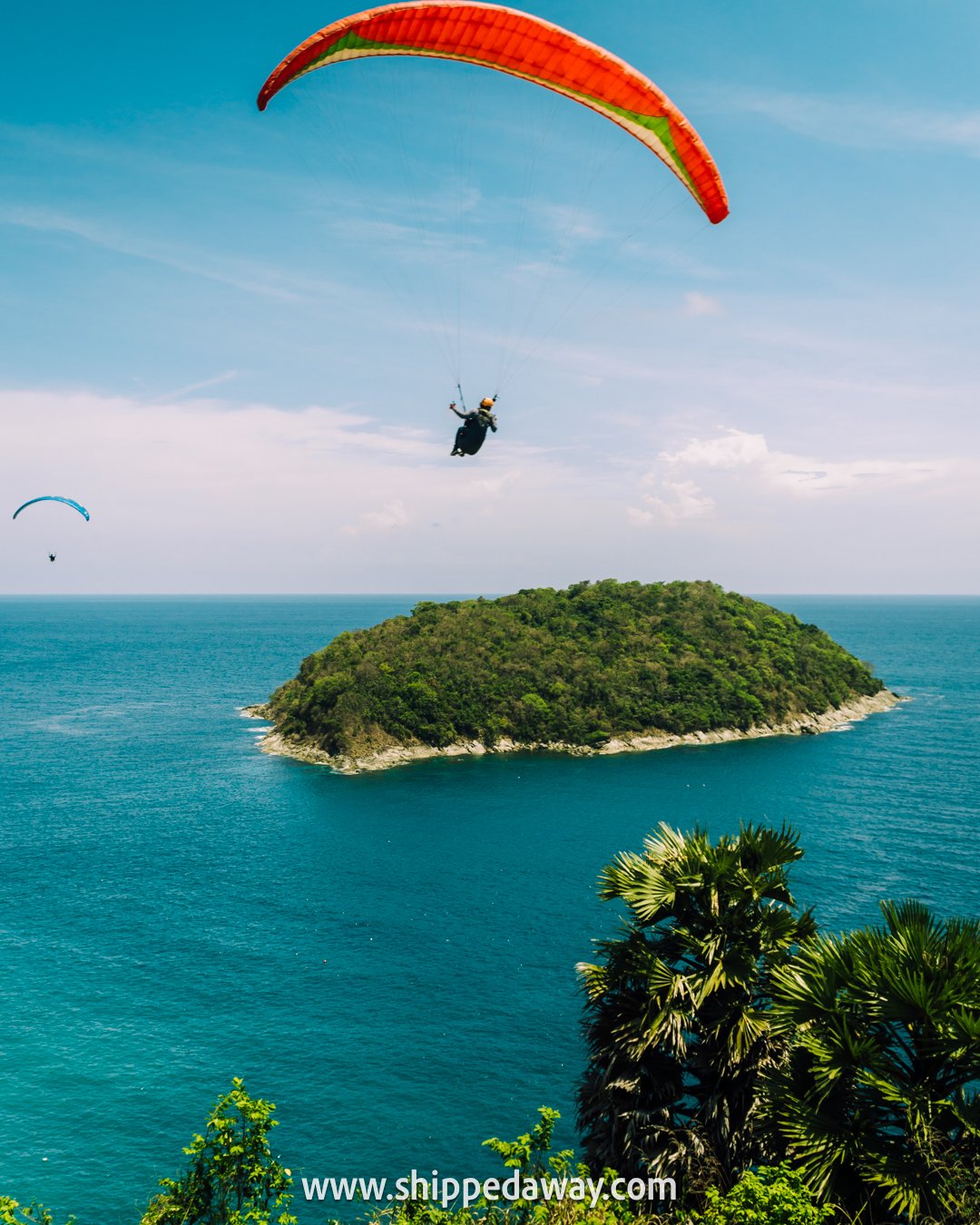 Best Viewpoints in Phuket Thailand, Windmill Viewpoint Phuket, paragliding phuket