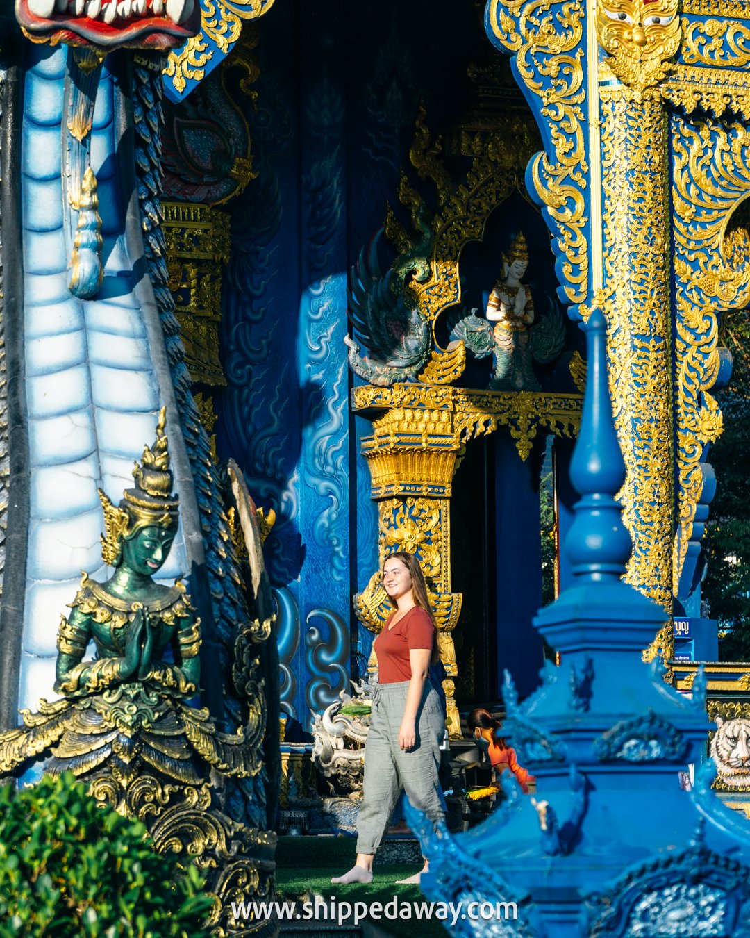 Wat Rong Suea Ten, Blue Temple Chiang Rai, Chiang Rai temple, Chiang Rai Blue Temple