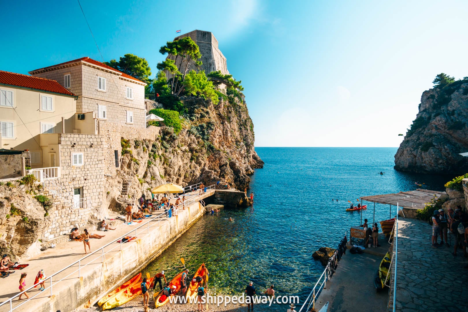 All Outer Banks filming locations in Croatia - We visited the exact OBX filming spots in Croatia - Šulić Beach - arrival in Getares Spain scene