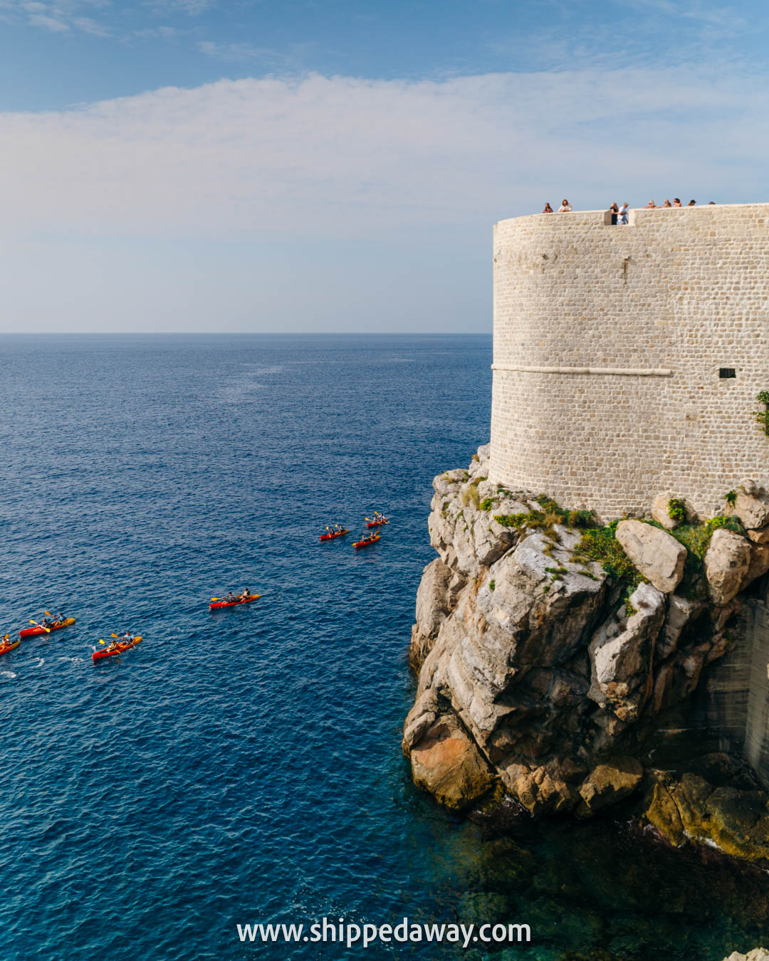Sea kayaking Dubrovnik Old Town