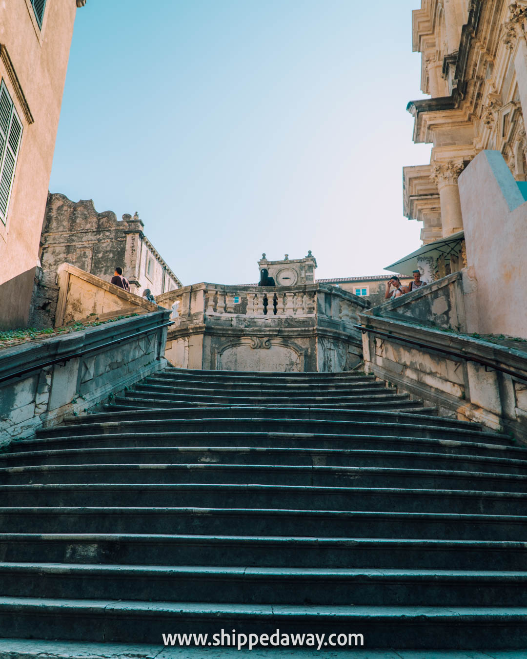 Church of St. Ignatius Dubrovnik Old Town - Jesuit Stairs Walk of Shame Steps Dubrovnik Old Town - Dubrovnik Old City - Dubrovnik Old Town Things To Do - Dubrovnik Old Town Attractions