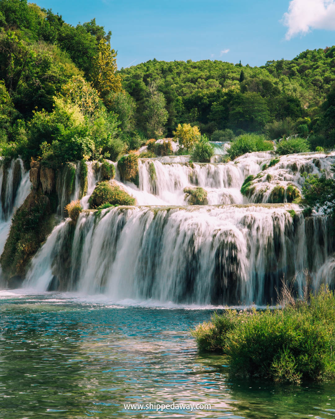 skardinski buk waterfall - krka waterfalls - krka national park croatia
