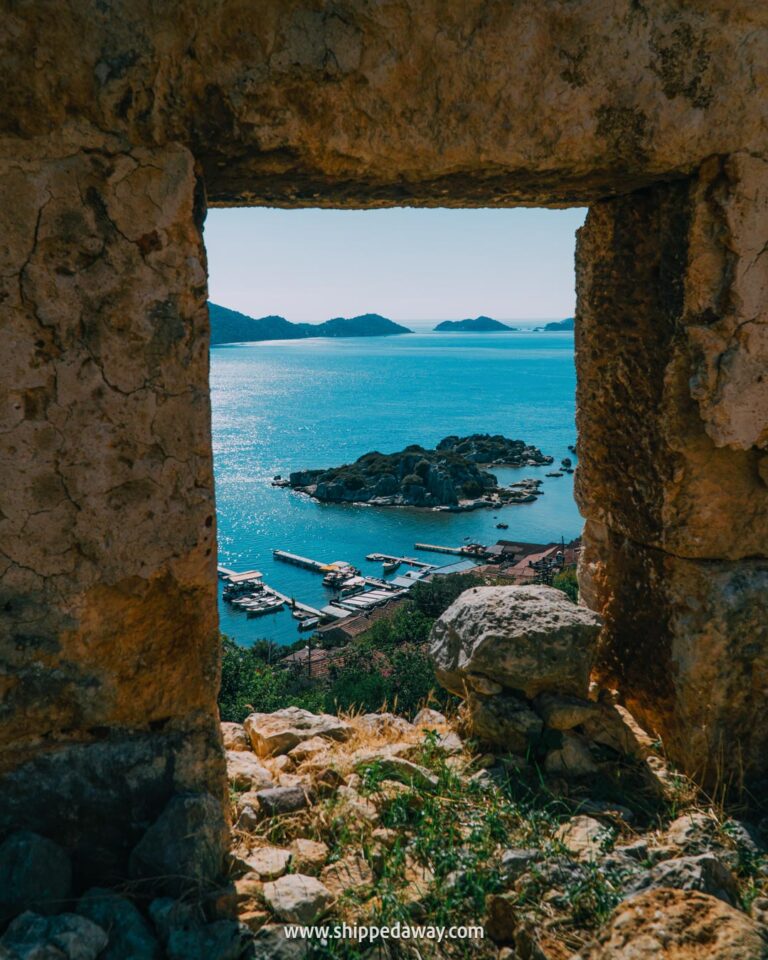 Simena How to visit Simena Castle near Kas and Demre in Turkey
