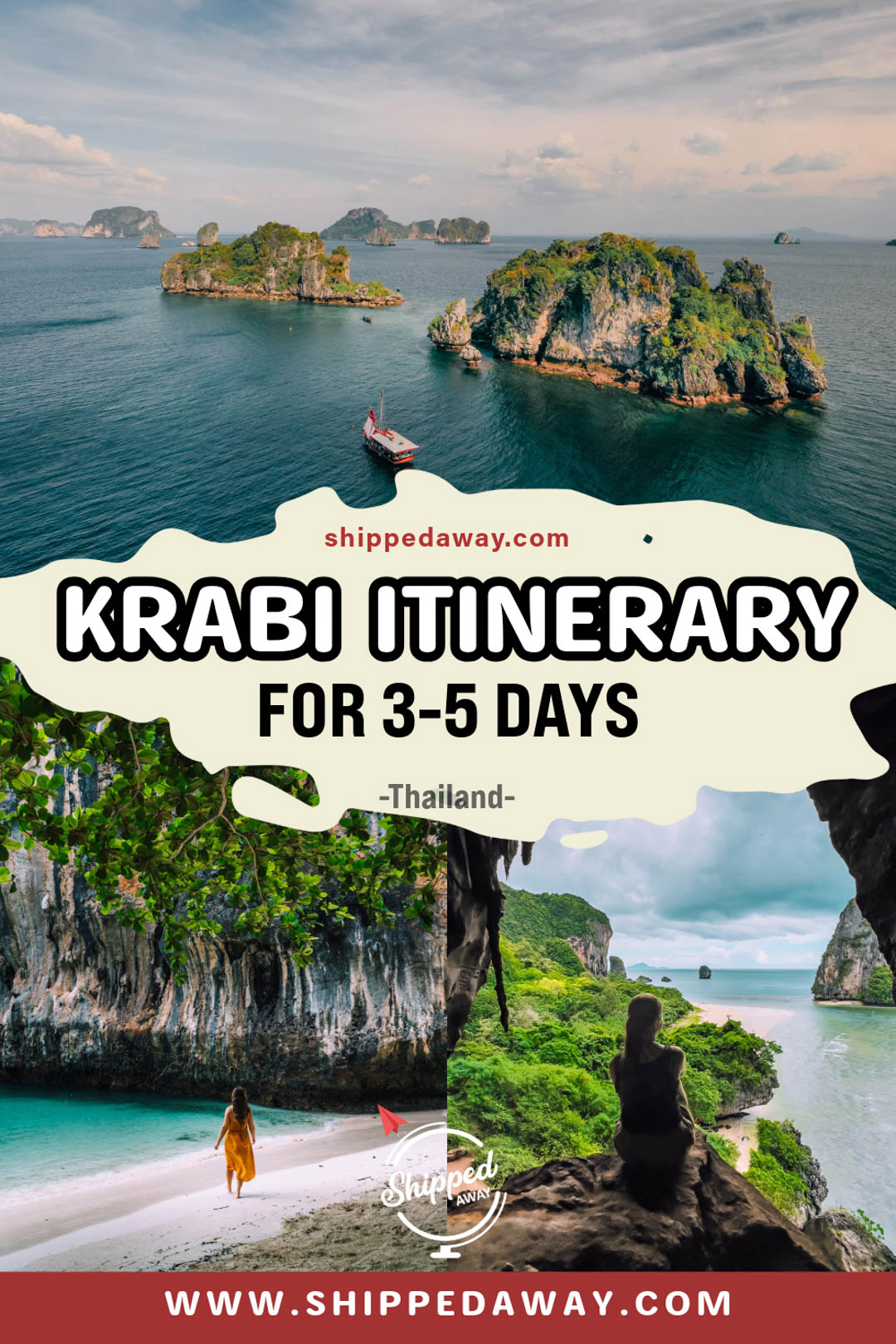 krabi itinerary - 3-5 days krabi itinerary - krabi thailand itinerary - krabi travel itinerary - three days in krabi