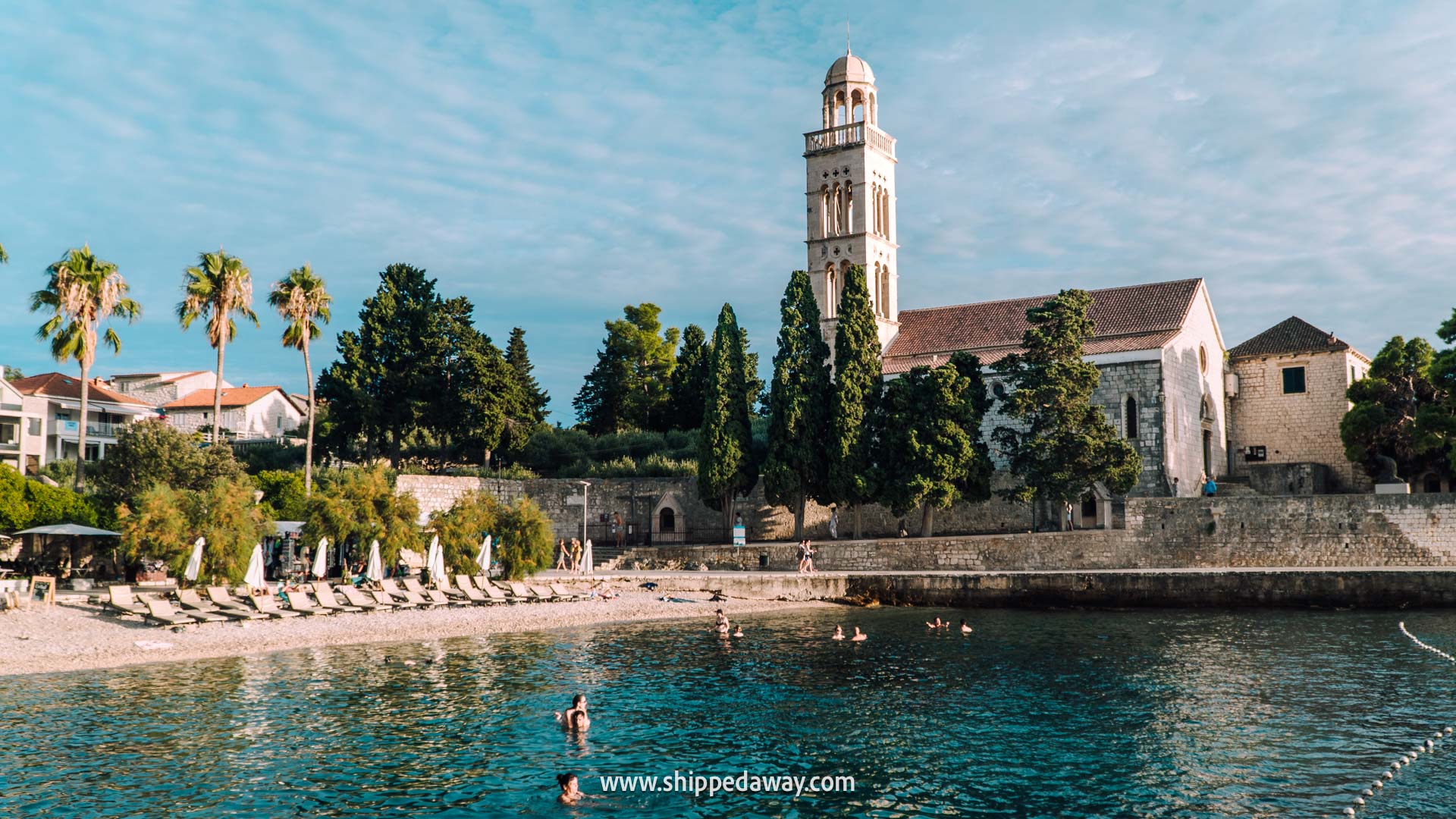 Must-do things in Hvar, Croatia - Lučica Beach in Hvar Town