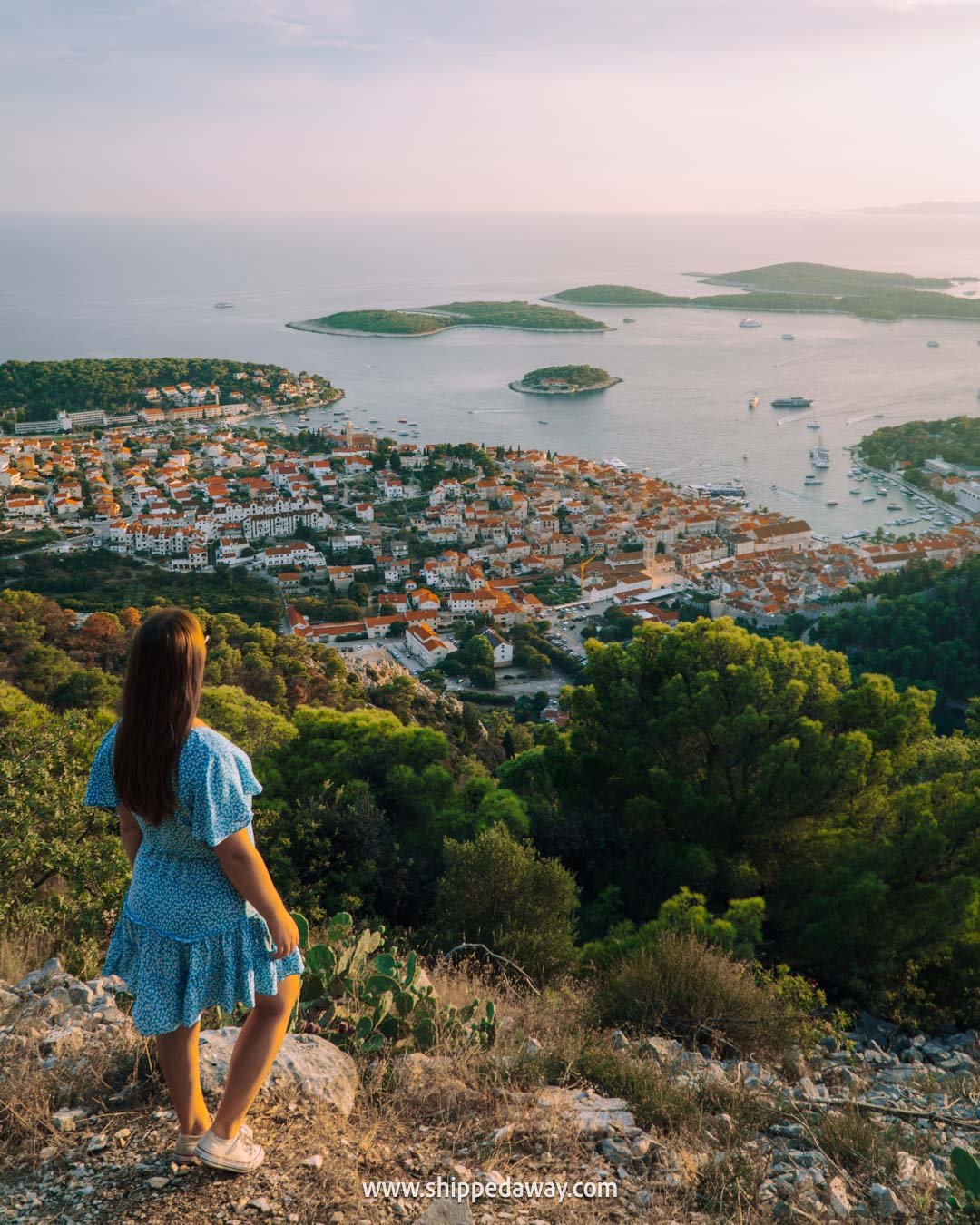 Must-do things in Hvar, Croatia - Napoleon Fortress viewpoint