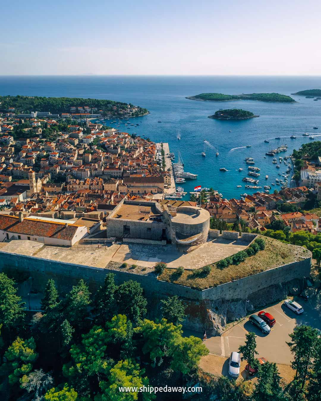Hvar town Hvar - Fortica Hvar - Blue Cave Island Hopping tour from Split