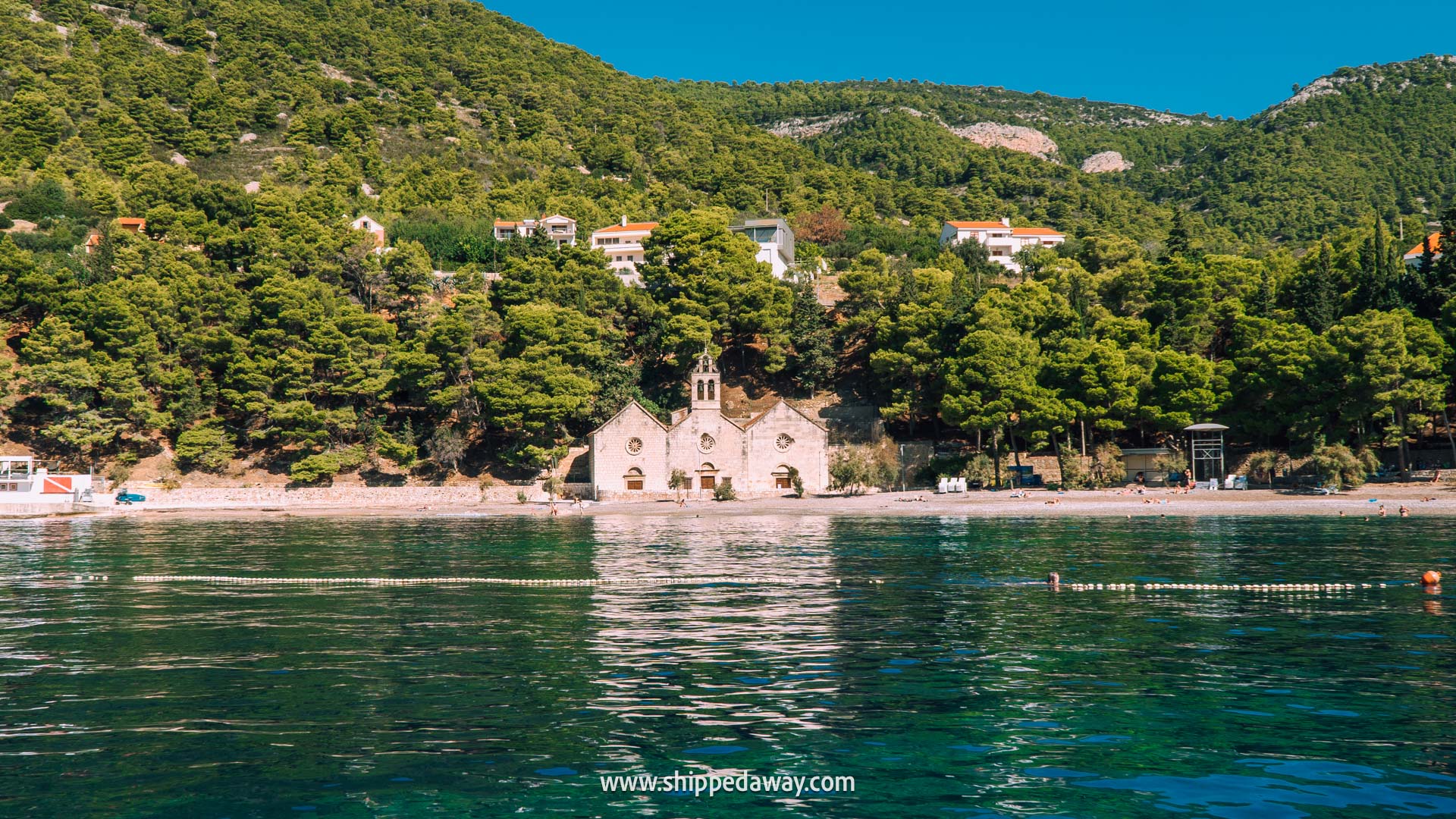 Gusarica beach Vis island - Vis beaches - Blue Cave Island Hopping tour from Split or Brač 