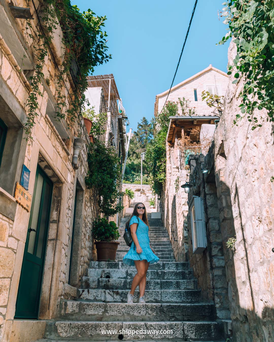 Hvar Town - visiting Hvar town on the Blue Cave Island Hopping tour from Split or Brač