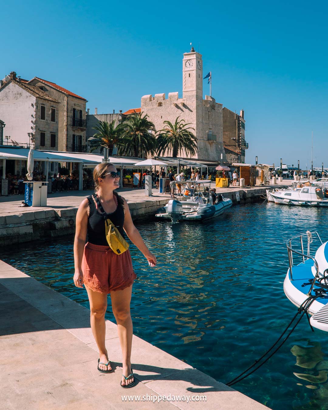 Komiža village on Vis island - Blue Cave Island Hopping tour from Split or Brač