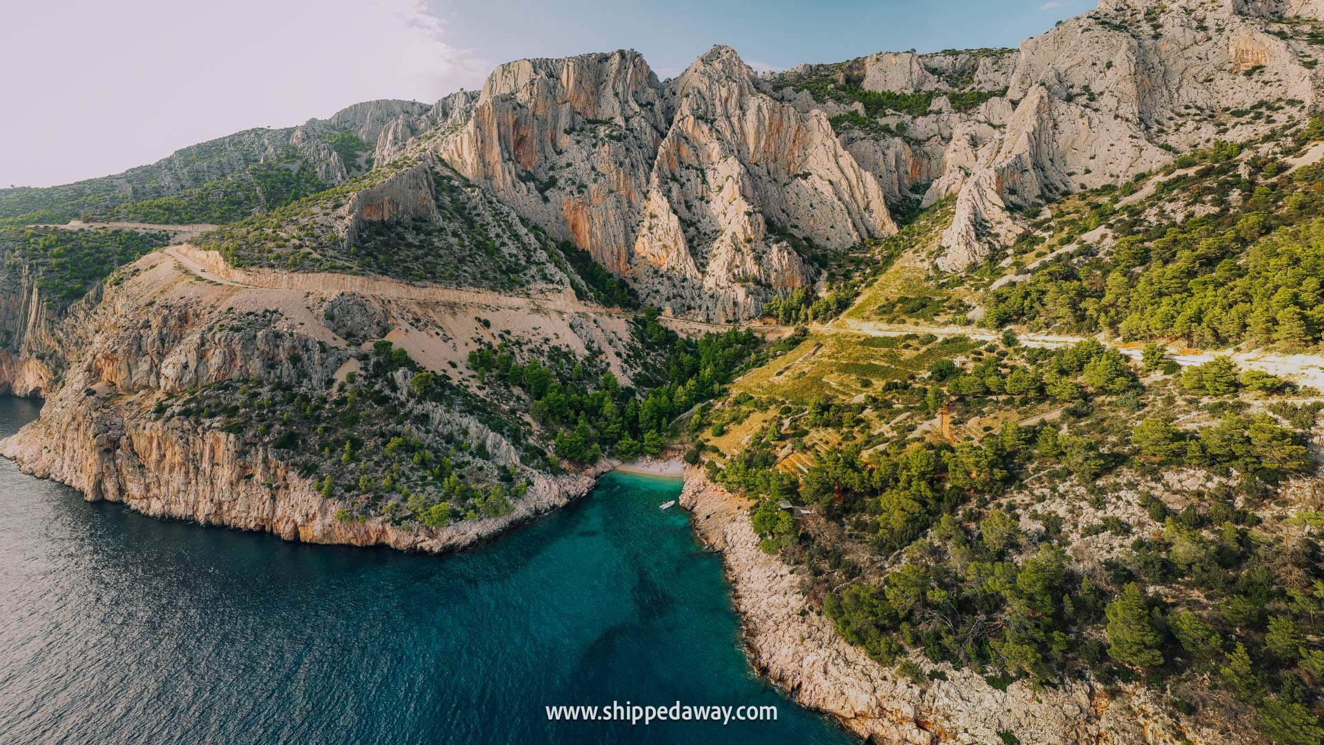 Must-do things in Hvar, Croatia - panoramic southern road