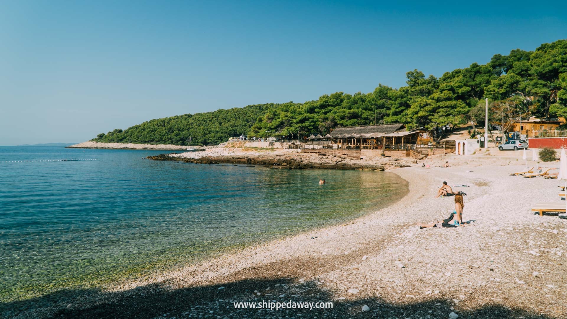 Where to stay in Hvar Island - best areas to stay in Hvar - Milna beach