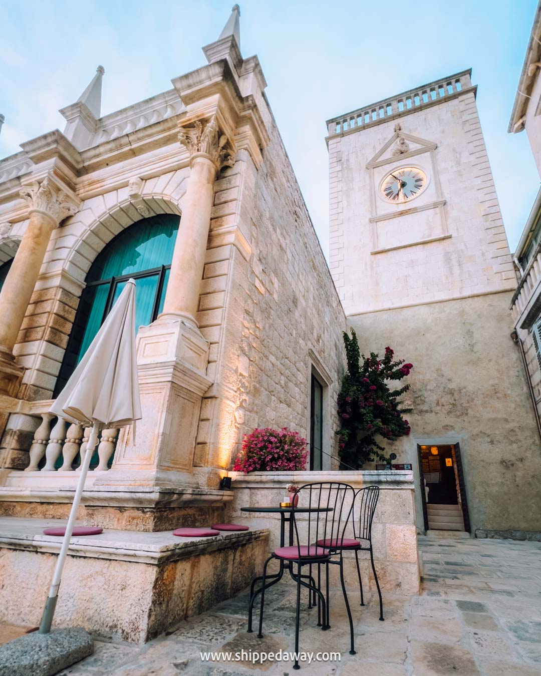 Hvar Town port - visiting Hvar town on a the Blue Cave Island Hopping tour from Split or Brač
