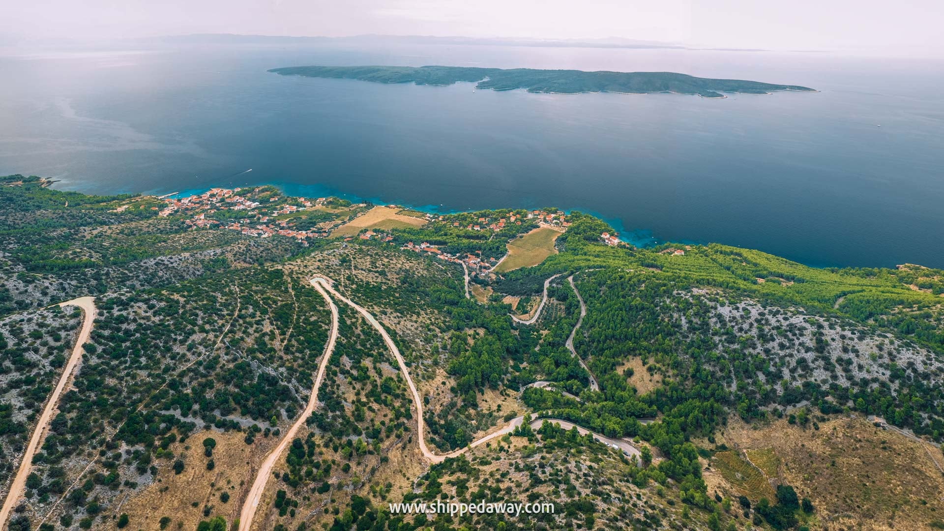 Where to stay in Hvar Island - best areas to stay in Hvar - Zavala village on southern coast