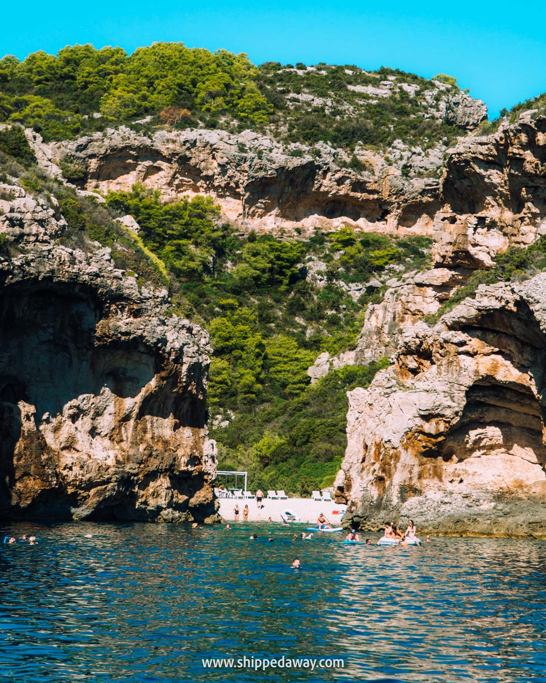 Stiniva Beach Vis Croatia - Blue Cave Island Hopping tour from Split or Brač