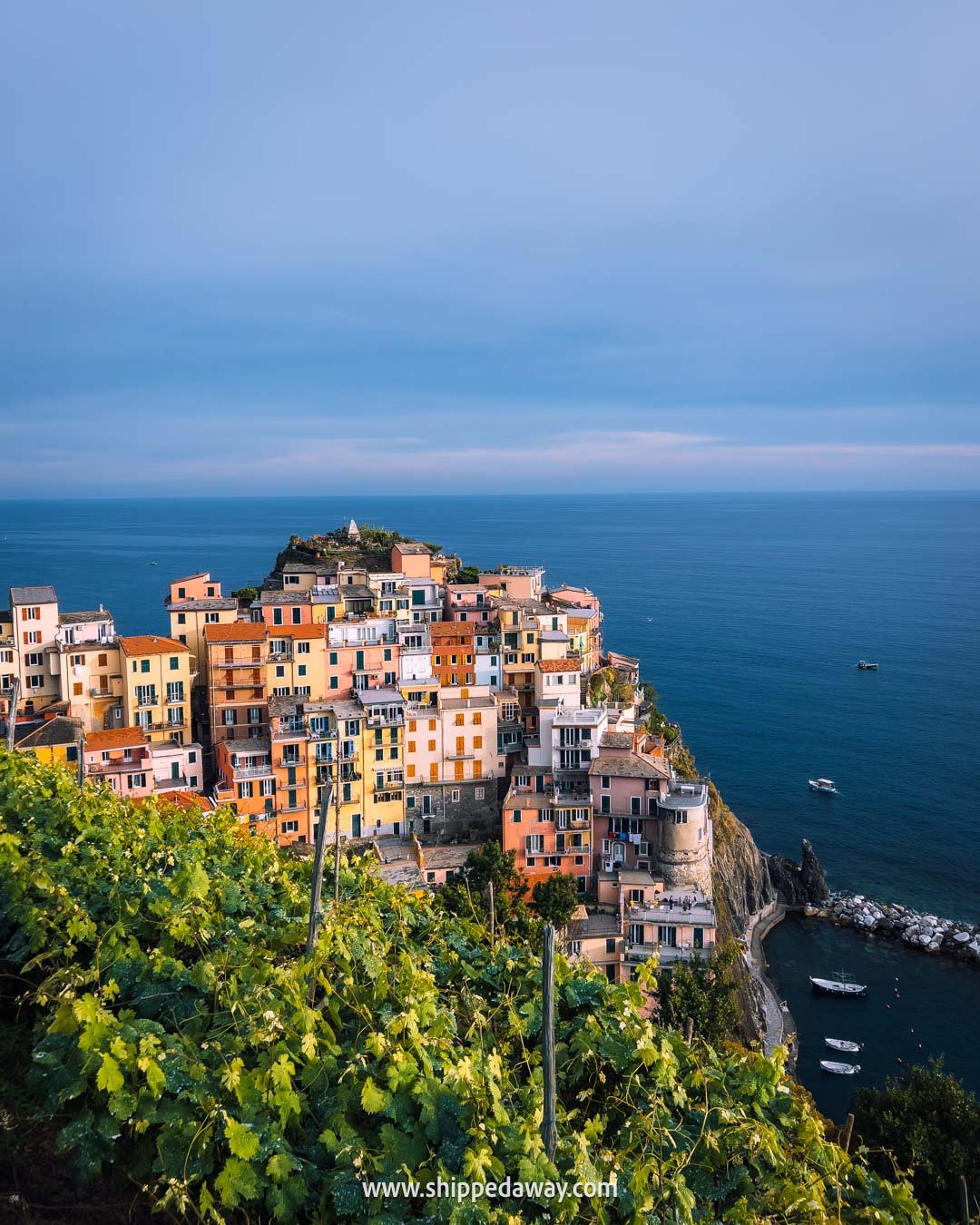 Manarola Cinque Terre Italy, hiking route Corniglia Volastra Manarola Cinque Terre