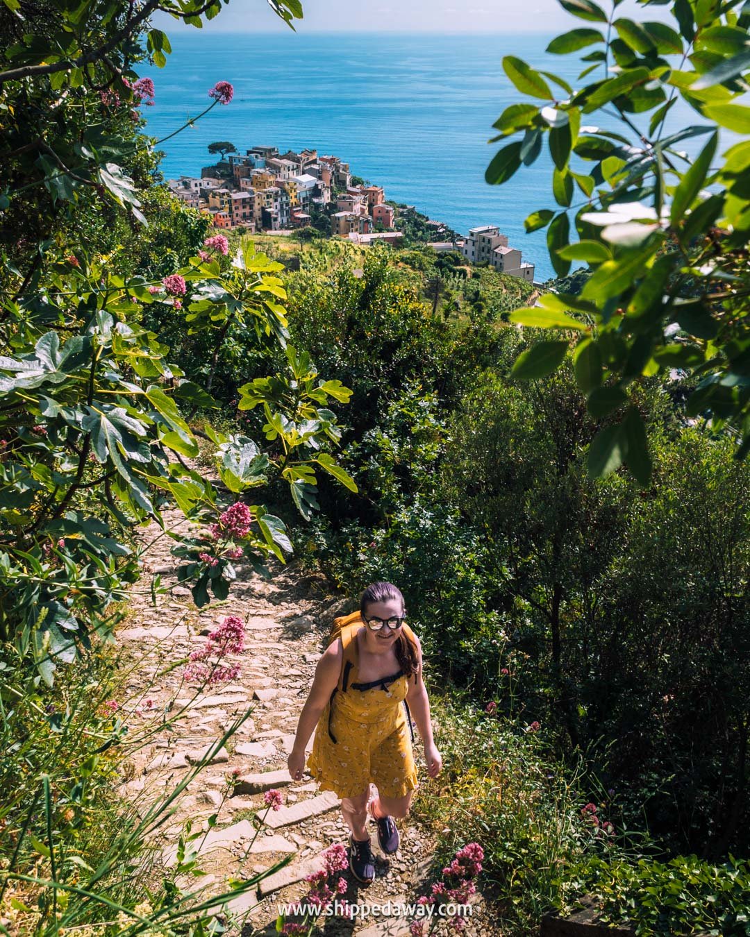 Cornigloa viewpoint Cinque Terre - hiking in Cinque Terre - Cinque Terre route - Cinque Terre path - Corniglia to Manarola hiking route