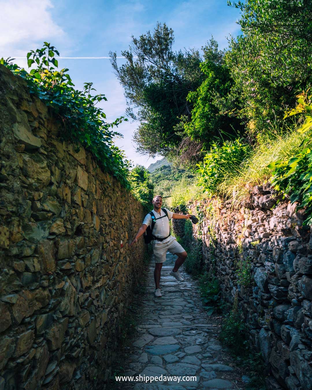 Corniglia to Vernazza hiking trail in Cinque Terre
