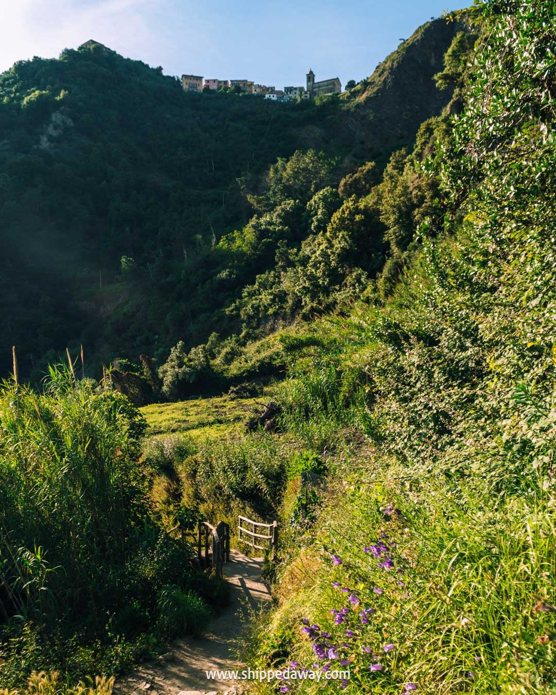 San Bernardino in Cinque Terre - Vernazza to Corniglia hike - hiking in Cinque Terre