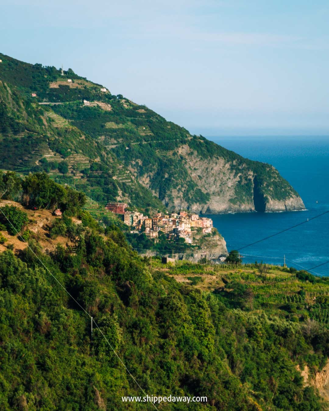 Cinque Terre hike - Cinque Terre hiking trails - Cinque Terre trail - Corniglia to Vernazza hiking route - Blue Trail Cinque Terre